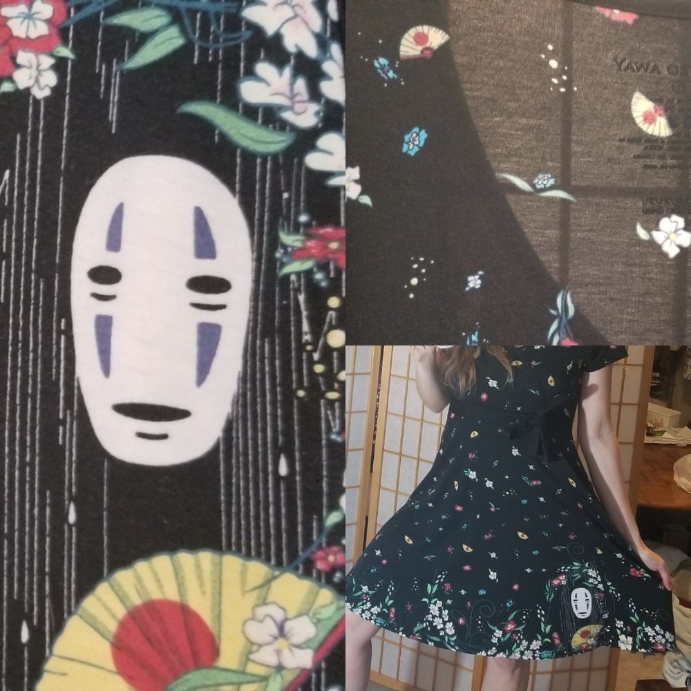 Anime Wrap Dress